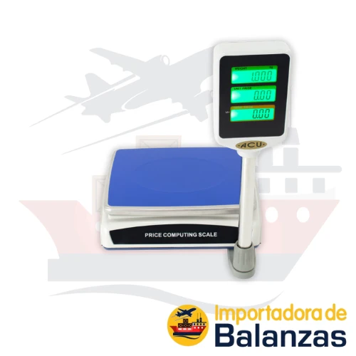 Balanza Digital Comercial Guersa con Torre de 30 Kilos