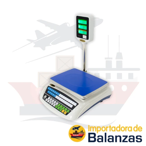 Balanza Digital Comercial Guersa con Torre de 30 Kilos