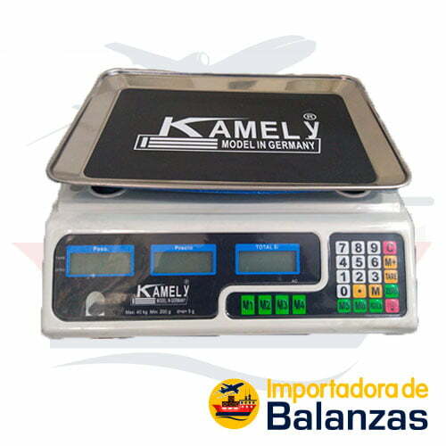 Balanza Digital Comercial Kamely ACS de 40 Kilos